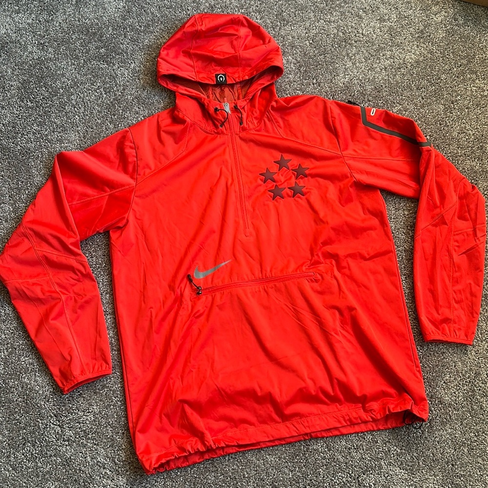 Nike Field General Fly Rush 1/2 Zip Jacket size Large
